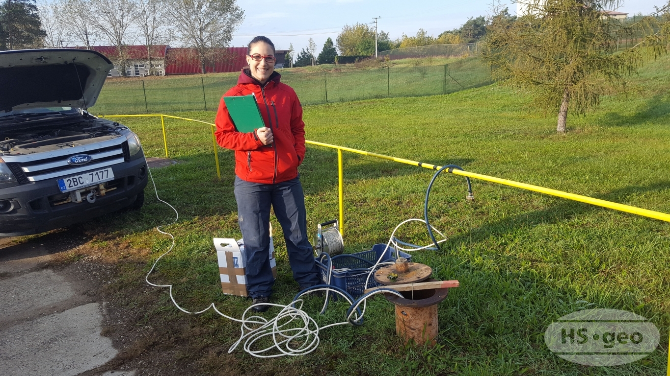 monitoring kvality podzemní vody na skládce, odběr vzorků, laboratorní analýza, čerpací zkouška